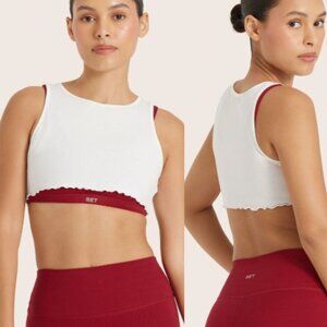 Set Active x Parke Layered Sports Bra in Love